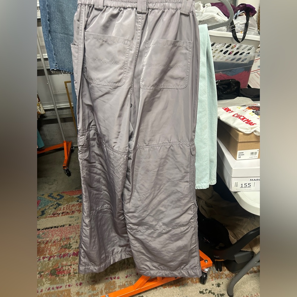 Alo Yoga High-Waist Ski-Moto Puffer Pant Fog S - Picture 7 of 8